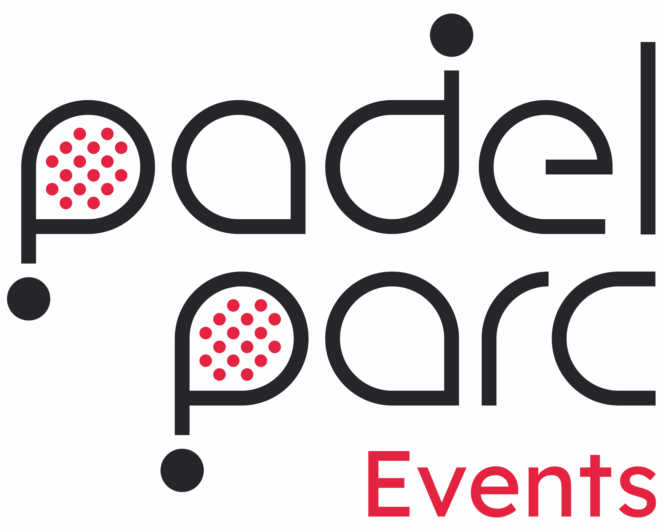 logo padel parc event pour les entreprises