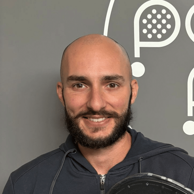 Coach Padel parc pour les cours de padel